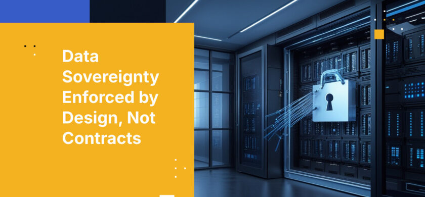 Data Sovereignty Enforced by Design, Not Contracts