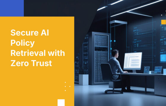 Secure AI Policy Retrieval with Zero Trust