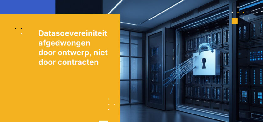 Contracten kunnen de wet niet omzeilen: waarom datasoevereiniteit architectonisch moet zijn, niet contractueel