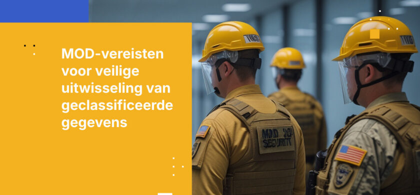 MOD Beveiligingsvereisten voor het delen van geclassificeerde gegevens met Zero Trust