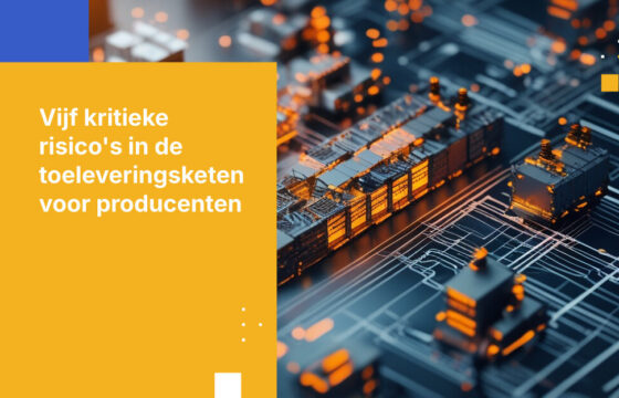 5 beveiligingsrisico's in de toeleveringsketen die elke producent moet aanpakken