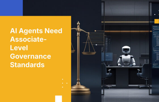 AI Agents Need Associate-Level Governance Standards