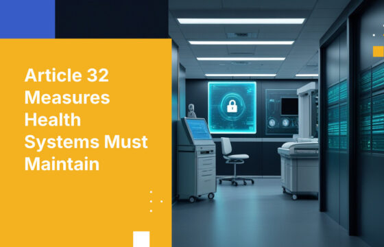 Article 32 Measures Health Systems Must Maintain