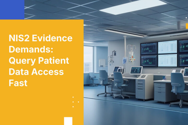 NIS2 Evidence Demands: Query Patient Data Access Fast