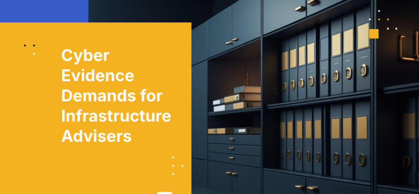 Cyber Evidence Demands for Infrastructure Advisers
