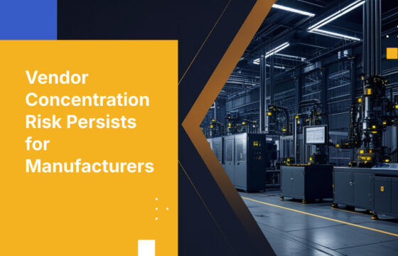 Vendor Concentration Risk Persists for Manufacturers