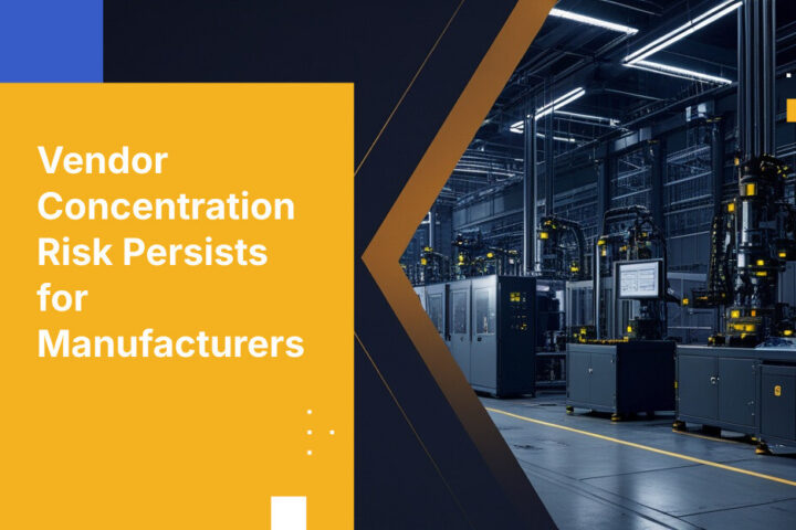 Vendor Concentration Risk Persists for Manufacturers