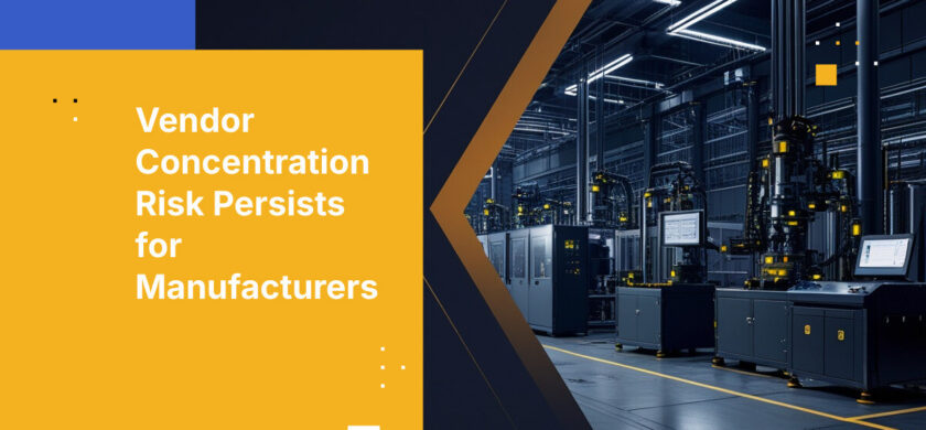Vendor Concentration Risk Persists for Manufacturers