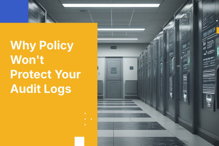 Why Policy Won't Protect Your Audit Logs