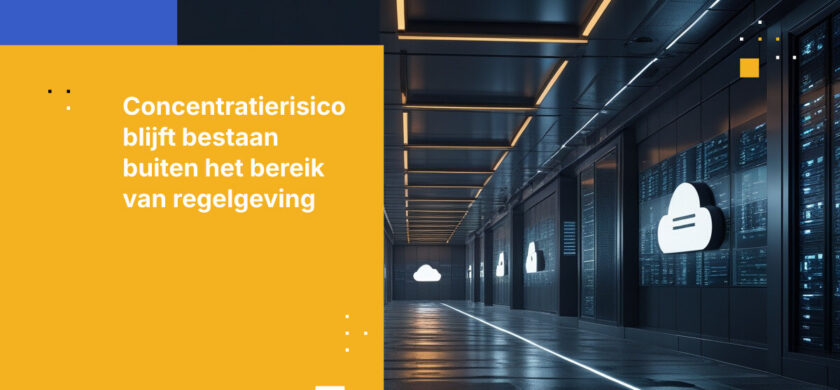 Instanties die gebruikmaken van gedeelde infrastructuur blijven zelf verantwoordelijk voor het risico